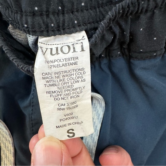 Vuori Mens Kore Short 7” in Indigo Blue Sz. SMALL - Picture 7 of 7